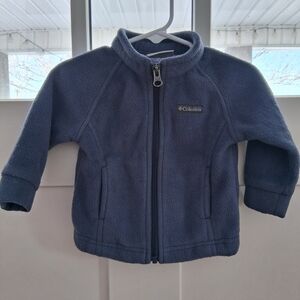 Columbia Blue Fleece Jacket, 6-12 Months